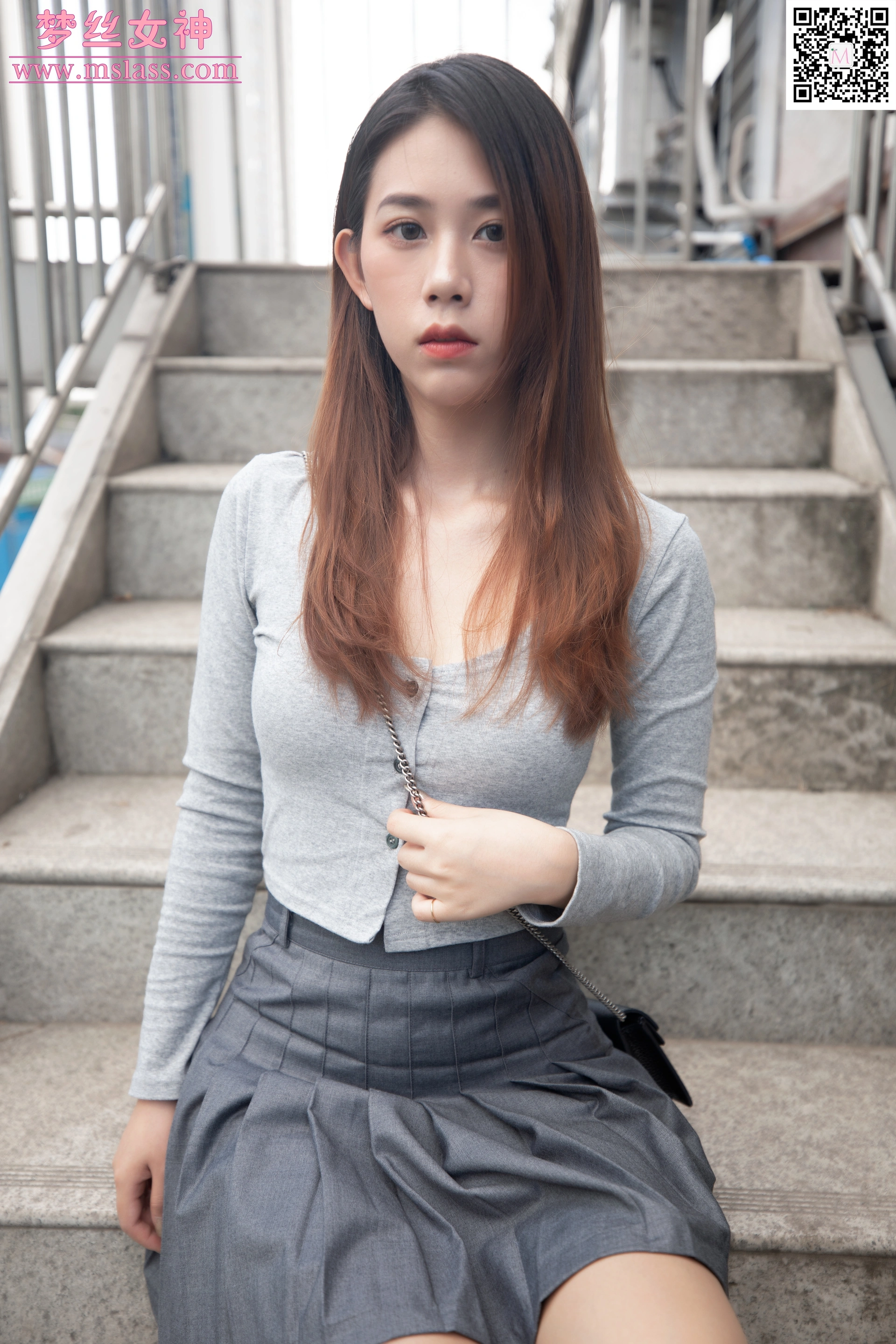 MSLASS梦丝女神 - 2019.10.14 NO.052 夏素 妙龄少女 1