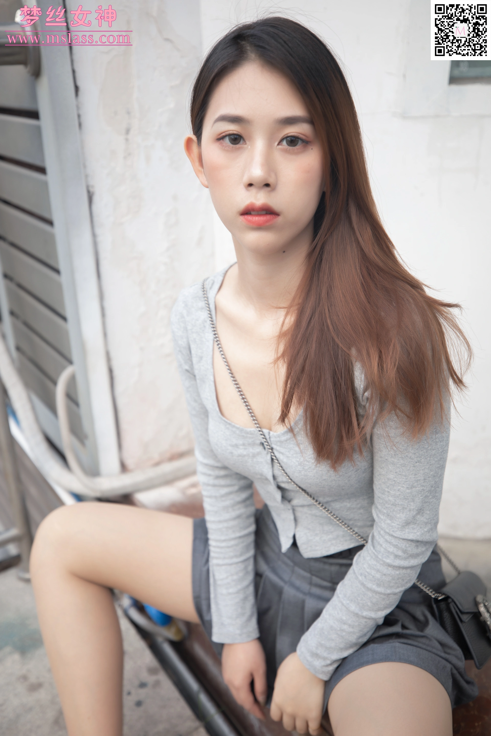 MSLASS梦丝女神 - 2019.10.14 NO.052 夏素 妙龄少女 2
